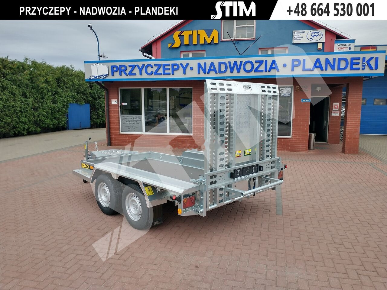 Lorries TPM27-3115 - Baumaschinenanhänger: das Bild 1 Lorries TPM27-3115 - Baumaschinenanhänger: das Bild 1
