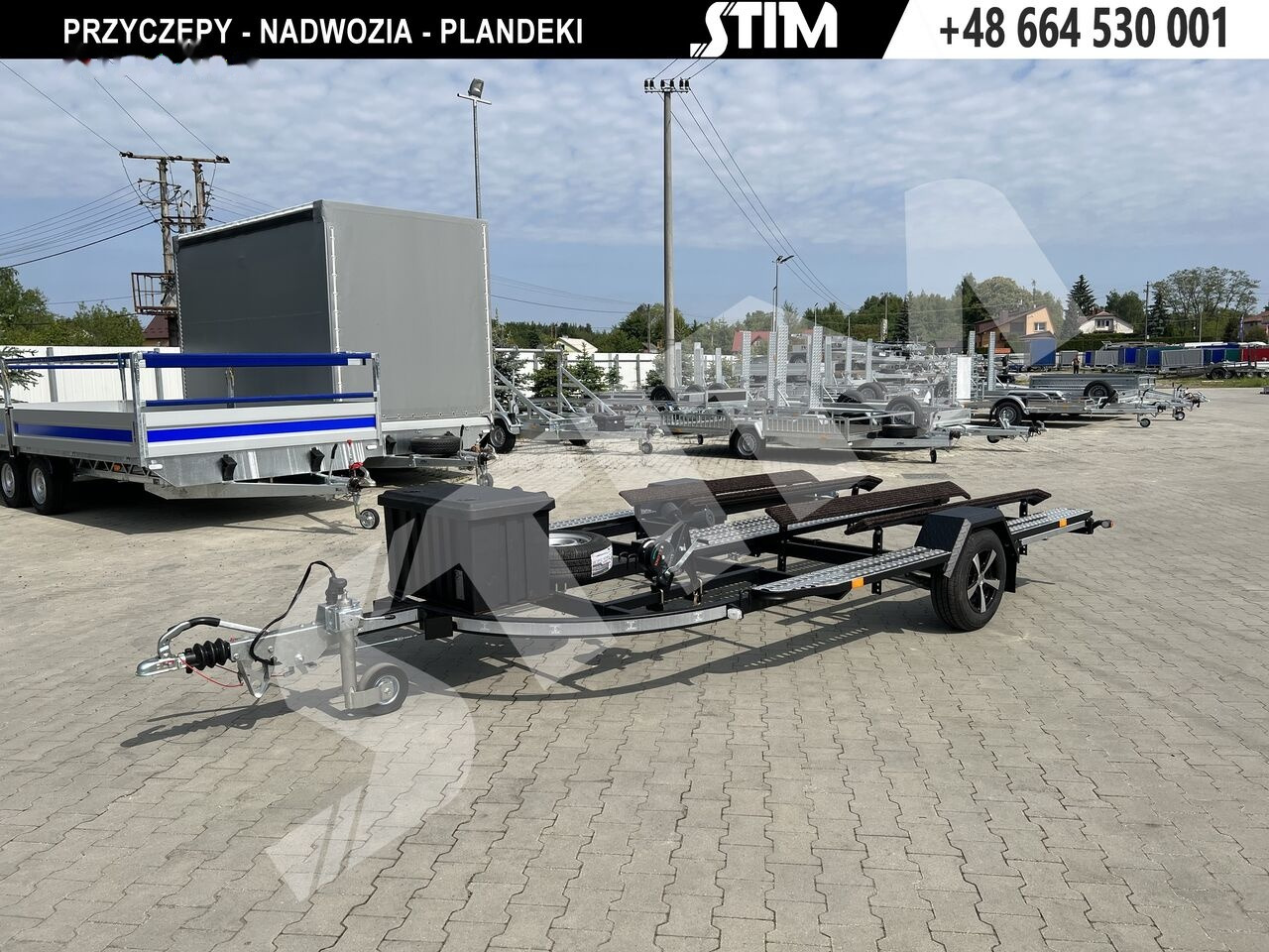 Stim L21-SWQ/1300 vr. B 2x skuter lub 2 x quad lub skuter i quad - Bootstrailer: das Bild 4 Stim L21-SWQ/1300 vr. B 2x skuter lub 2 x quad lub skuter i quad - Bootstrailer: das Bild 4