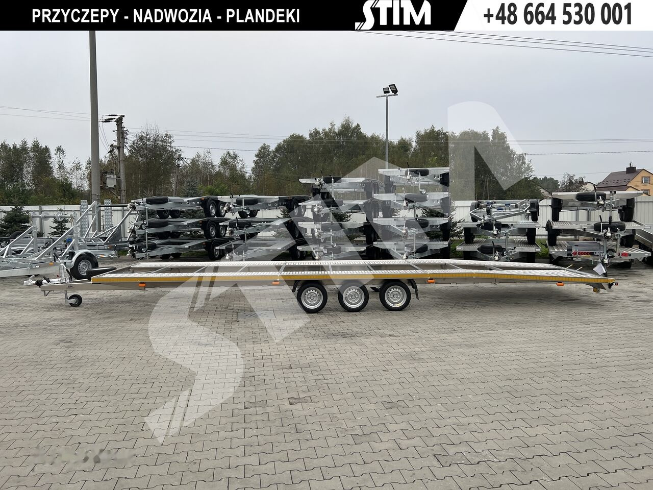 Stim L23/PP-TS/85-35AL - 195/50R13C - Autotransporter Anhänger: das Bild 1 Stim L23/PP-TS/85-35AL - 195/50R13C - Autotransporter Anhänger: das Bild 1