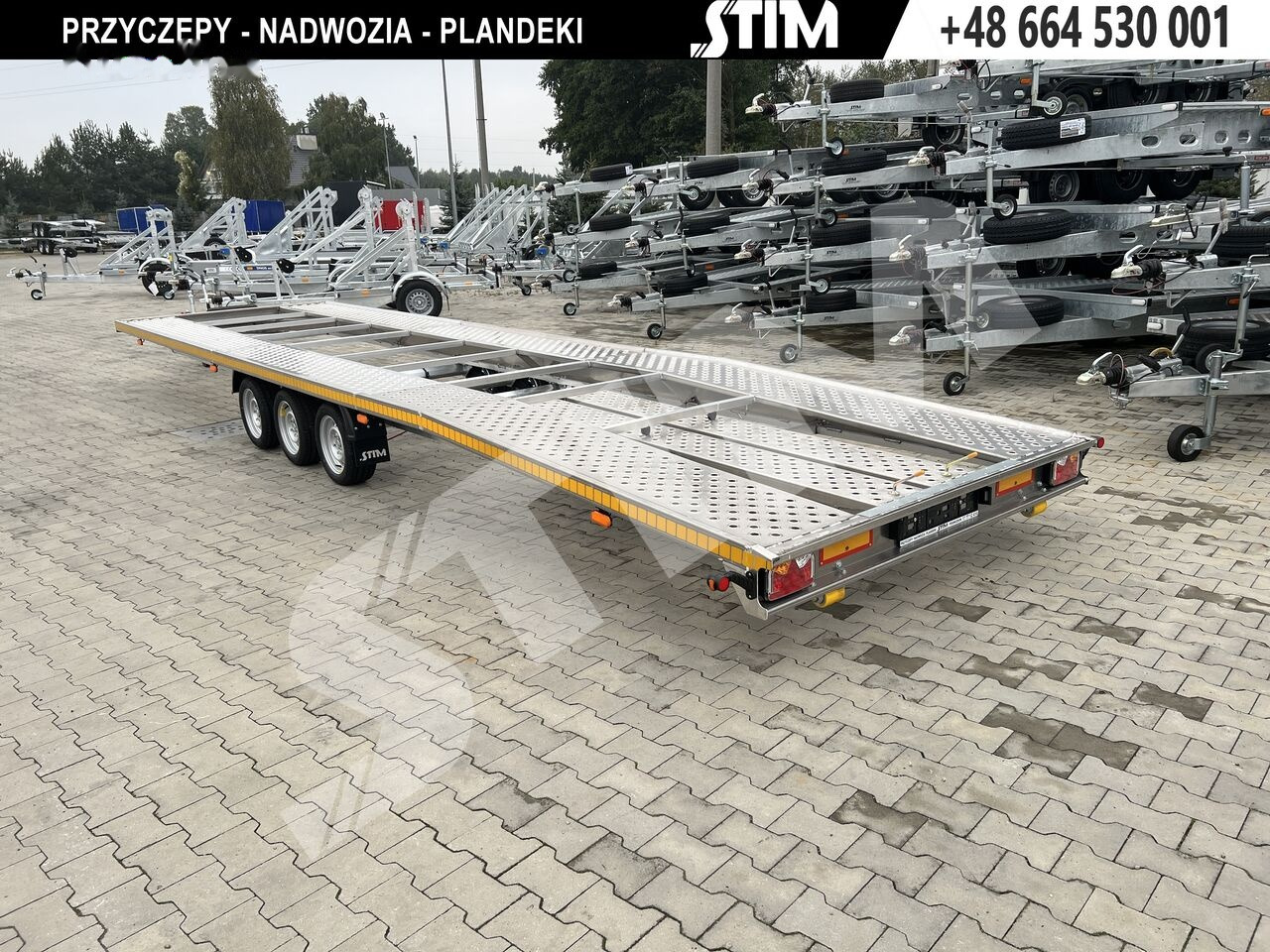 Stim L23/PP-TS/85-35AL - 195/50R13C - Autotransporter Anhänger: das Bild 3 Stim L23/PP-TS/85-35AL - 195/50R13C - Autotransporter Anhänger: das Bild 3