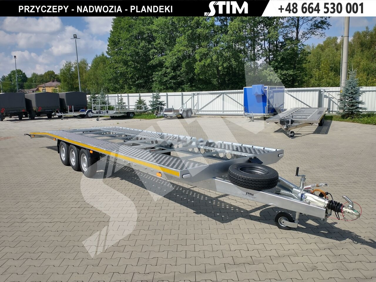 Stim L23/PP-TS/85-35S - Autotransporter Anhänger: das Bild 1 Stim L23/PP-TS/85-35S - Autotransporter Anhänger: das Bild 1