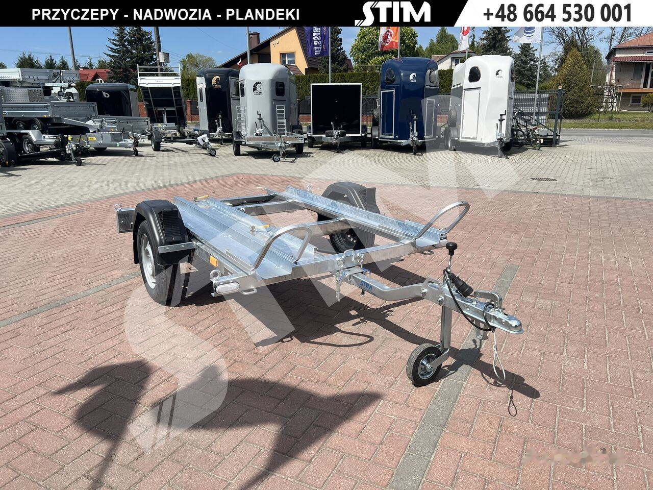 Stim S11-MQ/750 - Motorradanhänger: das Bild 1 Stim S11-MQ/750 - Motorradanhänger: das Bild 1