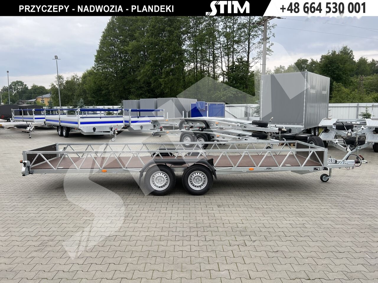 Stim S22-27/6015DŁ - dłużyca - Pritschenanhänger/ Plattformanhänger: das Bild 2 Stim S22-27/6015DŁ - dłużyca - Pritschenanhänger/ Plattformanhänger: das Bild 2