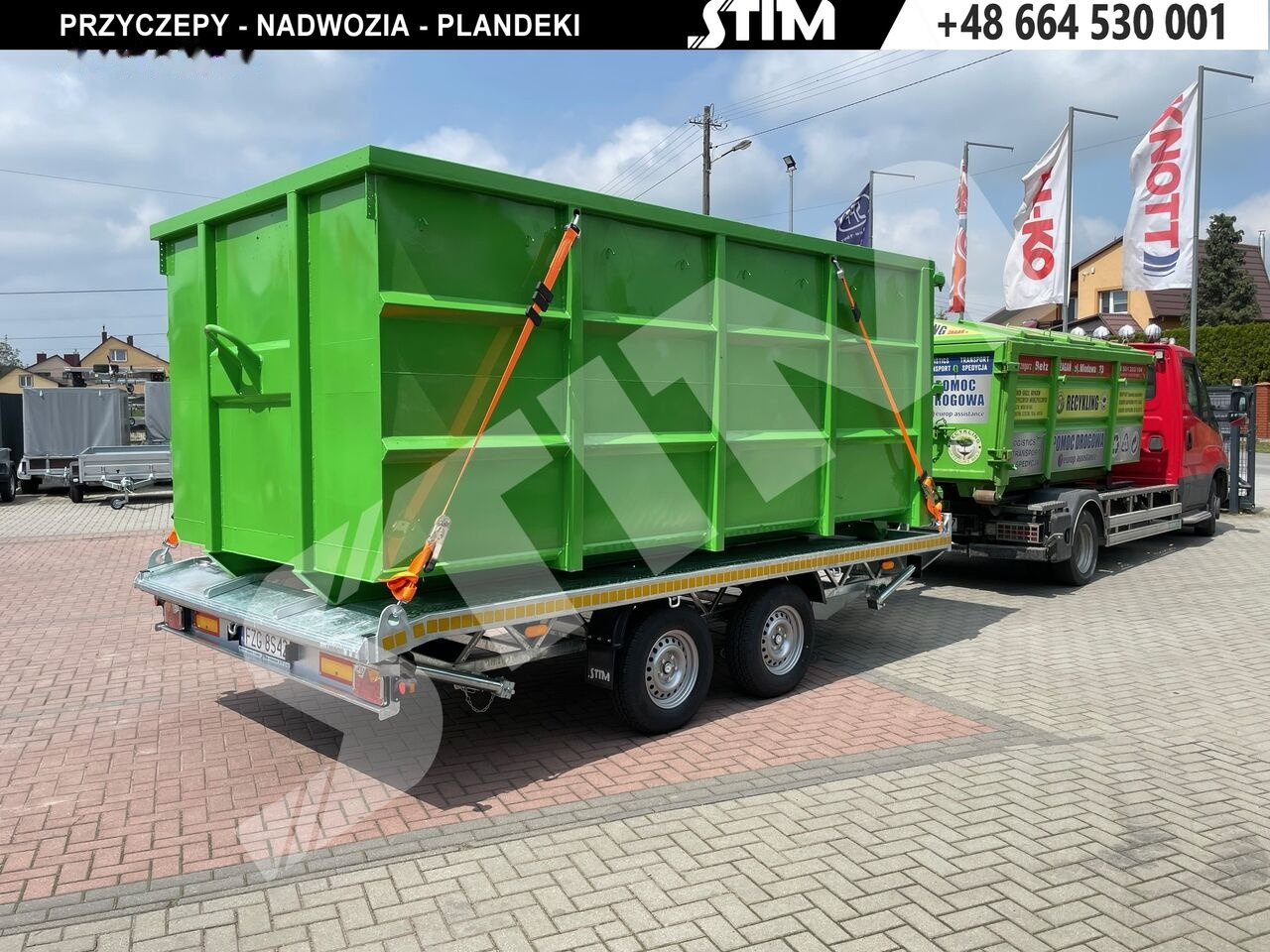 Stim S22-35/4323KP-15 Platforma do przeowzu kontenerów typu KP - Pritschenanhänger/ Plattformanhänger: das Bild 5 Stim S22-35/4323KP-15 Platforma do przeowzu kontenerów typu KP - Pritschenanhänger/ Plattformanhänger: das Bild 5