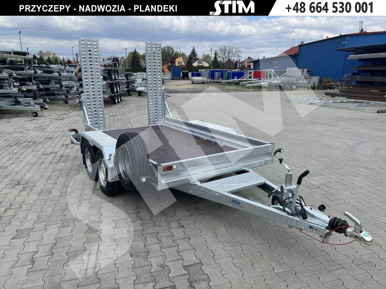 Stim S22/KP-KN/30-27 - Baumaschinenanhänger: das Bild 2 Stim S22/KP-KN/30-27 - Baumaschinenanhänger: das Bild 2