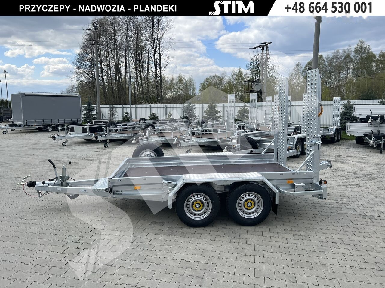 Stim S22/KP-KN/30-27 - Baumaschinenanhänger: das Bild 1 Stim S22/KP-KN/30-27 - Baumaschinenanhänger: das Bild 1