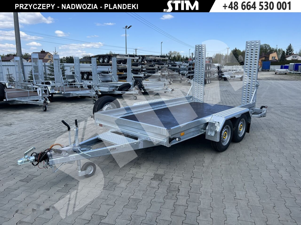 Stim S22/KP-KN/35-35 - Baumaschinenanhänger: das Bild 2 Stim S22/KP-KN/35-35 - Baumaschinenanhänger: das Bild 2