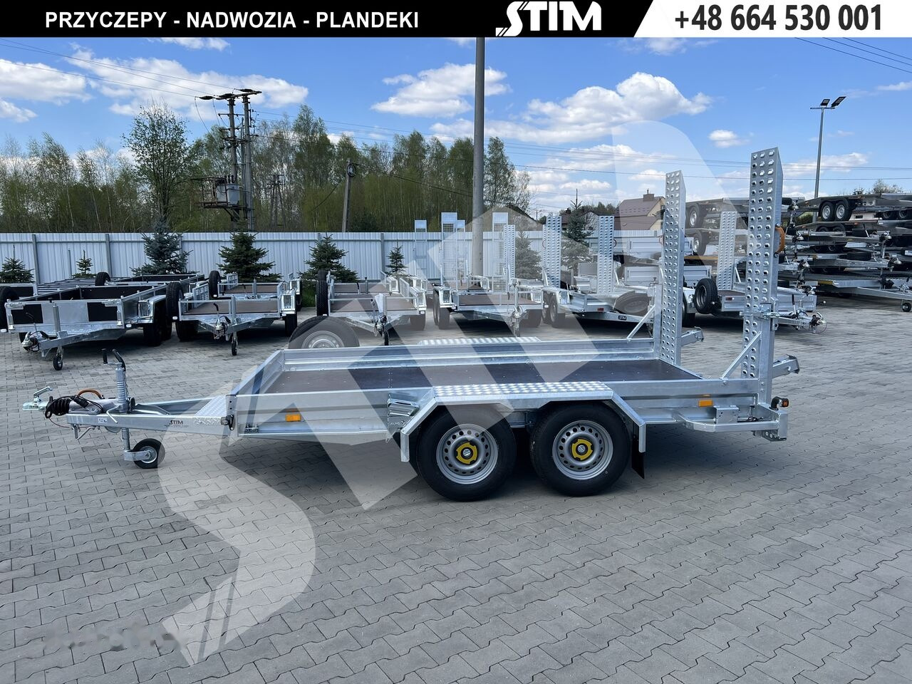 Stim S22/KP-KN/35-35 - Baumaschinenanhänger: das Bild 3 Stim S22/KP-KN/35-35 - Baumaschinenanhänger: das Bild 3