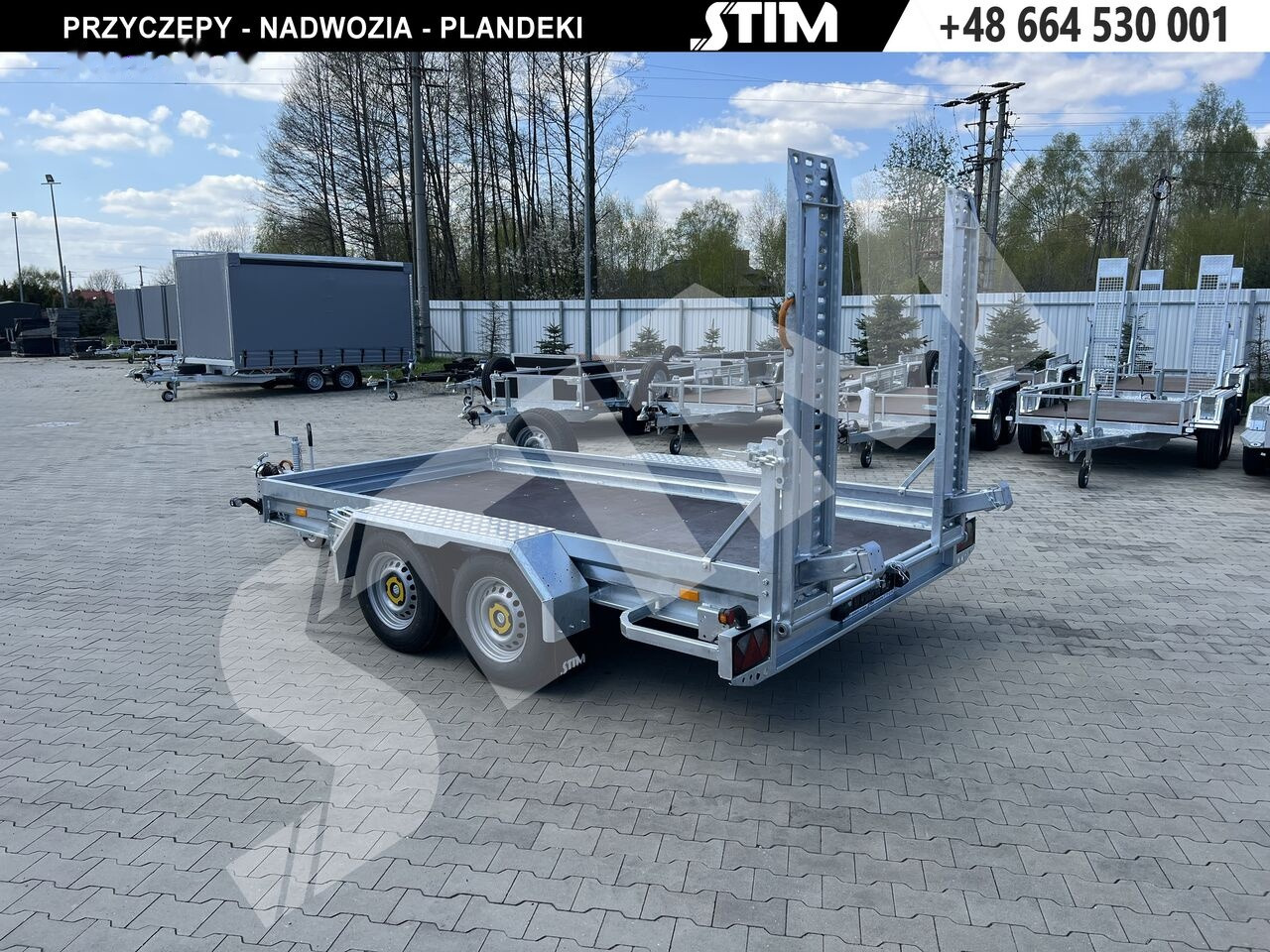 Stim S22/KP-KN/35-35 - Baumaschinenanhänger: das Bild 4 Stim S22/KP-KN/35-35 - Baumaschinenanhänger: das Bild 4