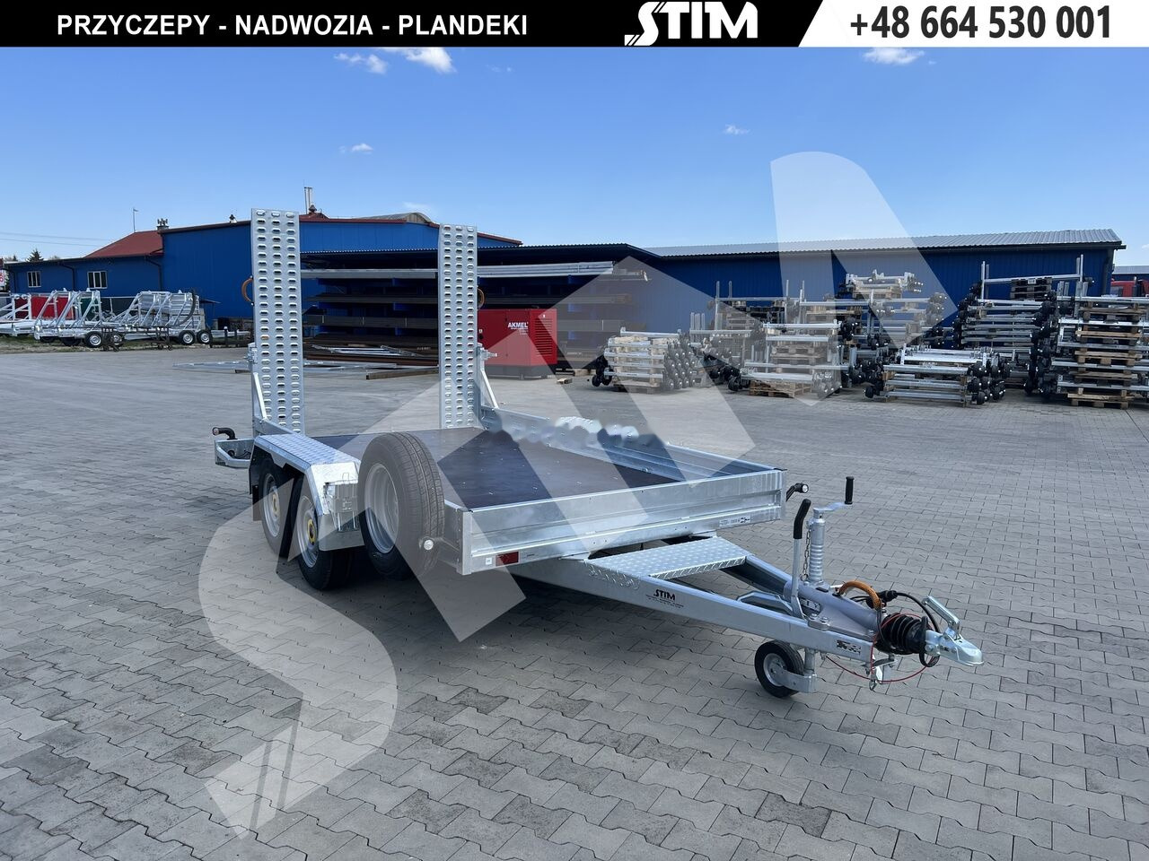 Stim S22/KP-KN/35-35 - Baumaschinenanhänger: das Bild 1 Stim S22/KP-KN/35-35 - Baumaschinenanhänger: das Bild 1