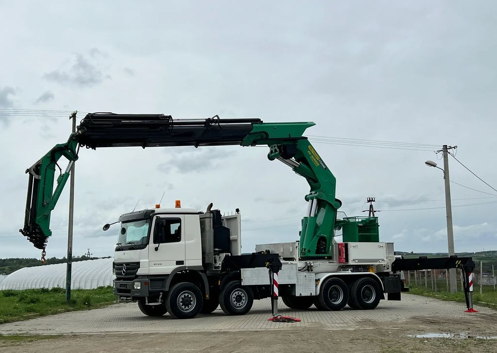 Mercedes-Benz * HDS Palfinger 150002 + FLY JIB PJ 170 * Mercedes Actros 8x6 * Dźwig * 40 TON * Wyciągarka * 35 Metrów * Kosz * - Andere Technik: das Bild 1 Mercedes-Benz * HDS Palfinger 150002 + FLY JIB PJ 170 * Mercedes Actros 8x6 * Dźwig * 40 TON * Wyciągarka * 35 Metrów * Kosz * - Andere Technik: das Bild 1