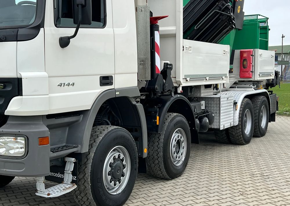 Mercedes-Benz * Mercedes 8x6 Actros 4144 * HDS Palfinger 150002 + FLY JIB PJ 170 * Dźwig * 40 TON * Wyciągarka * 35 Metrów * Kosz * - Andere Technik: das Bild 4 Mercedes-Benz * Mercedes 8x6 Actros 4144 * HDS Palfinger 150002 + FLY JIB PJ 170 * Dźwig * 40 TON * Wyciągarka * 35 Metrów * Kosz * - Andere Technik: das Bild 4