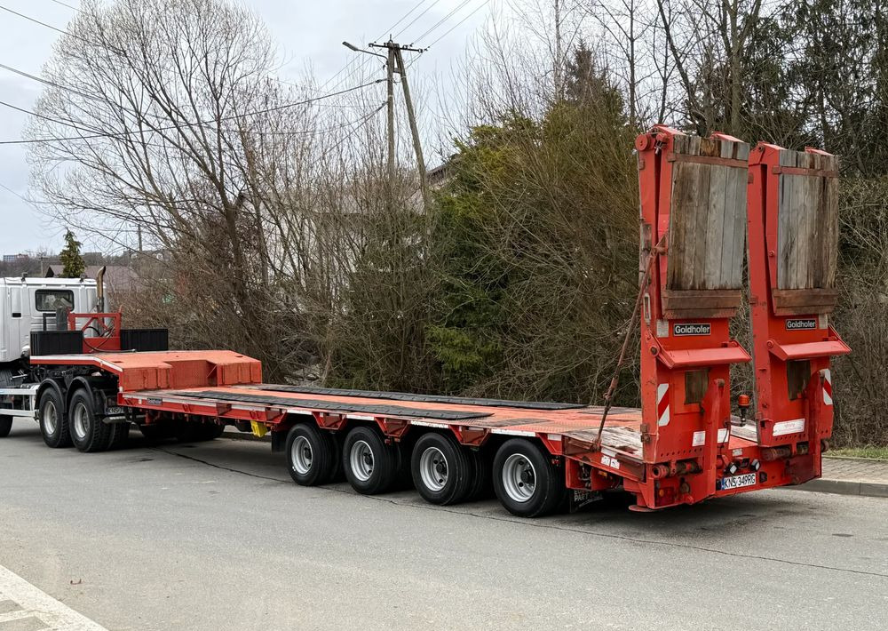 Goldhofer Naczepa Niskopodłogowa Goldhofer * 4 Osie * Bardzo Dobry Stan *Niskopodwozie - Tieflader Auflieger: das Bild 1 Goldhofer Naczepa Niskopodłogowa Goldhofer * 4 Osie * Bardzo Dobry Stan *Niskopodwozie - Tieflader Auflieger: das Bild 1