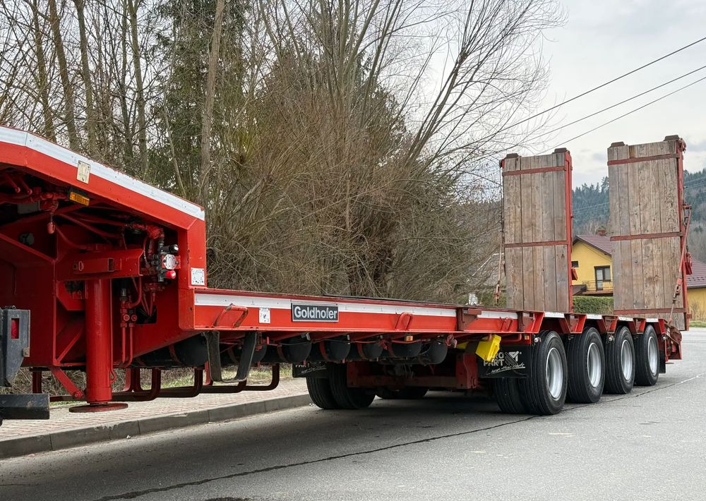 Goldhofer Naczepa Niskopodłogowa Goldhofer * 4 Osie * Bardzo Dobry Stan *Niskopodwozie - Tieflader Auflieger: das Bild 4 Goldhofer Naczepa Niskopodłogowa Goldhofer * 4 Osie * Bardzo Dobry Stan *Niskopodwozie - Tieflader Auflieger: das Bild 4