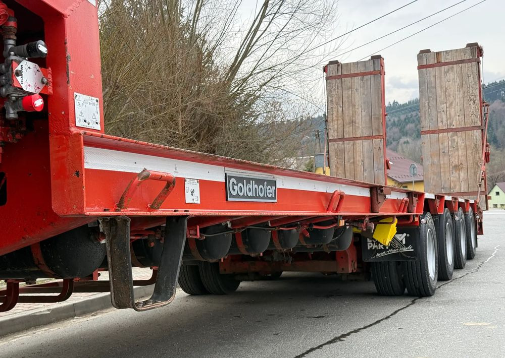 Tieflader Auflieger Goldhofer Naczepa Niskopodłogowa Goldhofer * 4 Osie * Bardzo Dobry Stan *Niskopodwozie: das Bild 6 Tieflader Auflieger Goldhofer Naczepa Niskopodłogowa Goldhofer * 4 Osie * Bardzo Dobry Stan *Niskopodwozie: das Bild 6