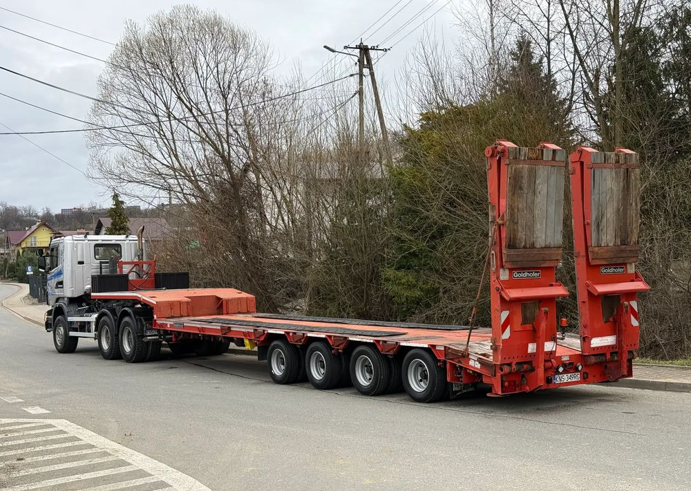 Tieflader Auflieger Goldhofer Naczepa Niskopodłogowa Goldhofer * 4 Osie * Bardzo Dobry Stan *Niskopodwozie: das Bild 13 Tieflader Auflieger Goldhofer Naczepa Niskopodłogowa Goldhofer * 4 Osie * Bardzo Dobry Stan *Niskopodwozie: das Bild 13