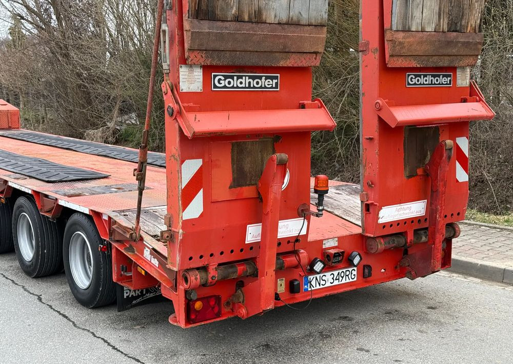Tieflader Auflieger Goldhofer Naczepa Niskopodłogowa Goldhofer * 4 Osie * Bardzo Dobry Stan *Niskopodwozie: das Bild 14 Tieflader Auflieger Goldhofer Naczepa Niskopodłogowa Goldhofer * 4 Osie * Bardzo Dobry Stan *Niskopodwozie: das Bild 14