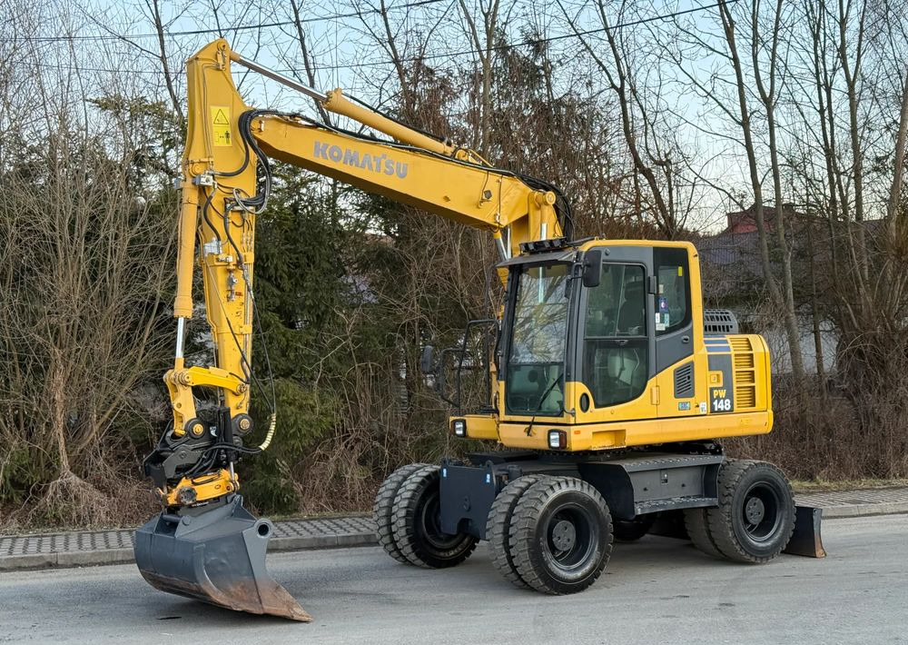 Komatsu * Komatsu PW 148 *ROTOTILT * Sprowadzona * Stan Perfekcyjny * Koparka Kołowa * - Mobilbagger: das Bild 1 Komatsu * Komatsu PW 148 *ROTOTILT * Sprowadzona * Stan Perfekcyjny * Koparka Kołowa * - Mobilbagger: das Bild 1