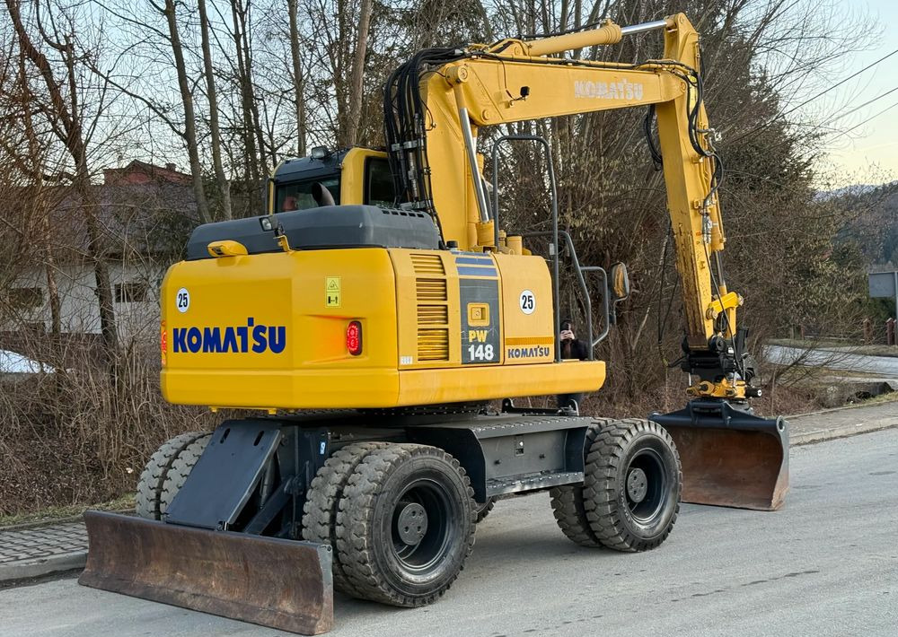 Mobilbagger Komatsu * Komatsu PW 148  *ROTOTILT * Sprowadzona * Stan Perfekcyjny * Koparka Kołowa *: das Bild 11