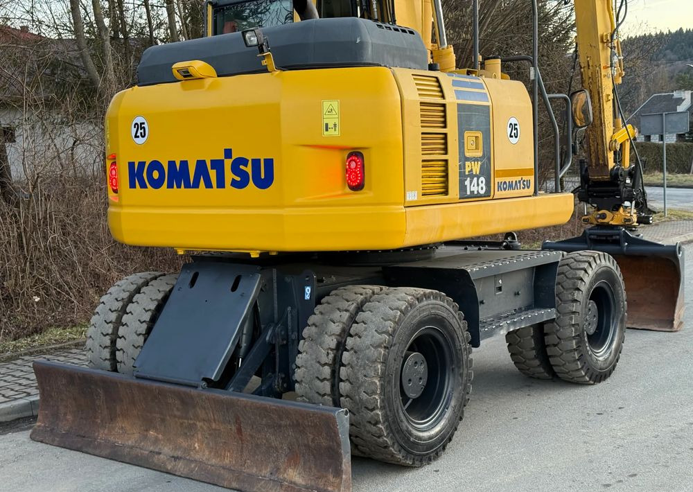 Mobilbagger Komatsu * Komatsu PW 148  *ROTOTILT * Sprowadzona * Stan Perfekcyjny * Koparka Kołowa *: das Bild 12