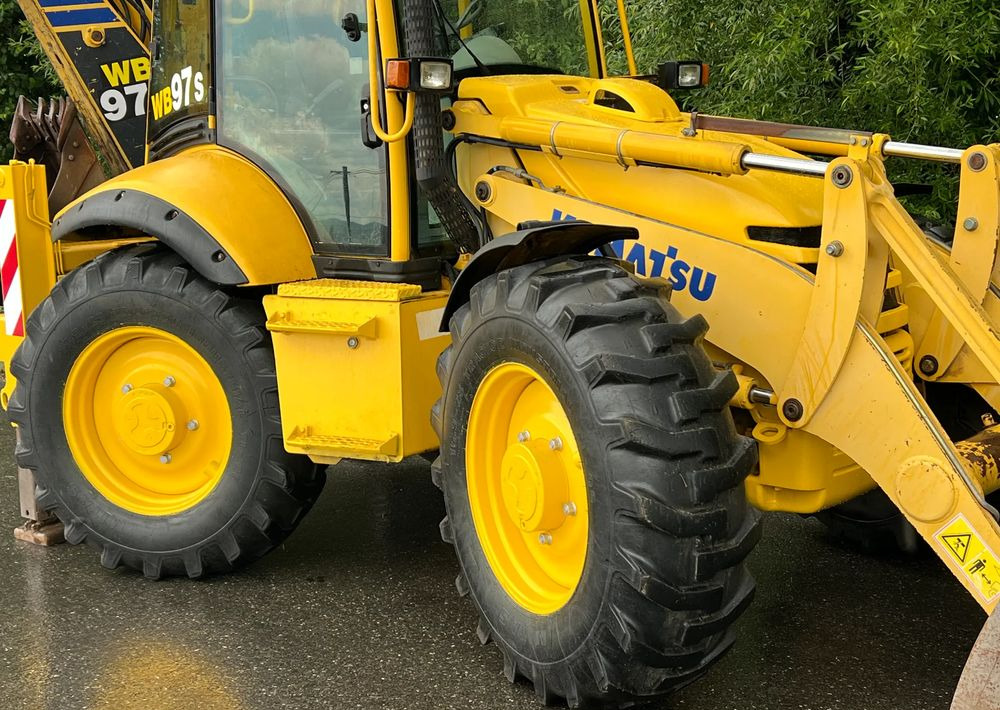 Komatsu * Koparko Ładowarka * Komatsu WB 97 S Utility * - Baggerlader: das Bild 3 Komatsu * Koparko Ładowarka * Komatsu WB 97 S Utility * - Baggerlader: das Bild 3