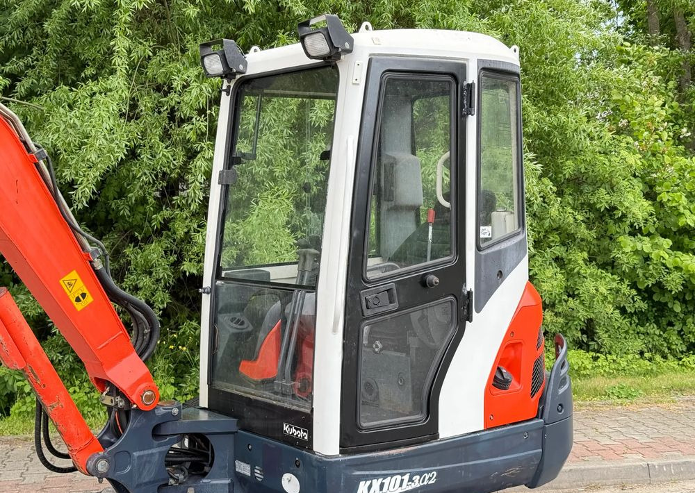 Kubota * Sprowadzona * Minikoparka * Kubota KX 101-3Q2 * 3.6 Tony * - Minibagger: das Bild 5 Kubota * Sprowadzona * Minikoparka * Kubota KX 101-3Q2 * 3.6 Tony * - Minibagger: das Bild 5