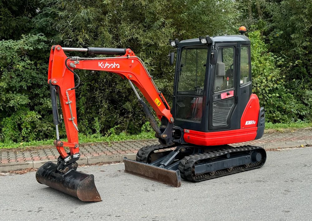 Kubota * Sprowadzona * Minikoparka * Kubota KX61-3 * 2.6 Ton * - Minibagger: das Bild 1 Kubota * Sprowadzona * Minikoparka * Kubota KX61-3 * 2.6 Ton * - Minibagger: das Bild 1