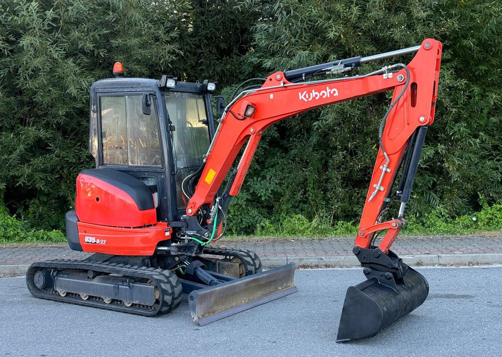 Kubota * Sprowadzona * Minikoparka * Kubota U 35-3&3 * 3.5 Ton * - Minibagger: das Bild 2 Kubota * Sprowadzona * Minikoparka * Kubota U 35-3&3 * 3.5 Ton * - Minibagger: das Bild 2
