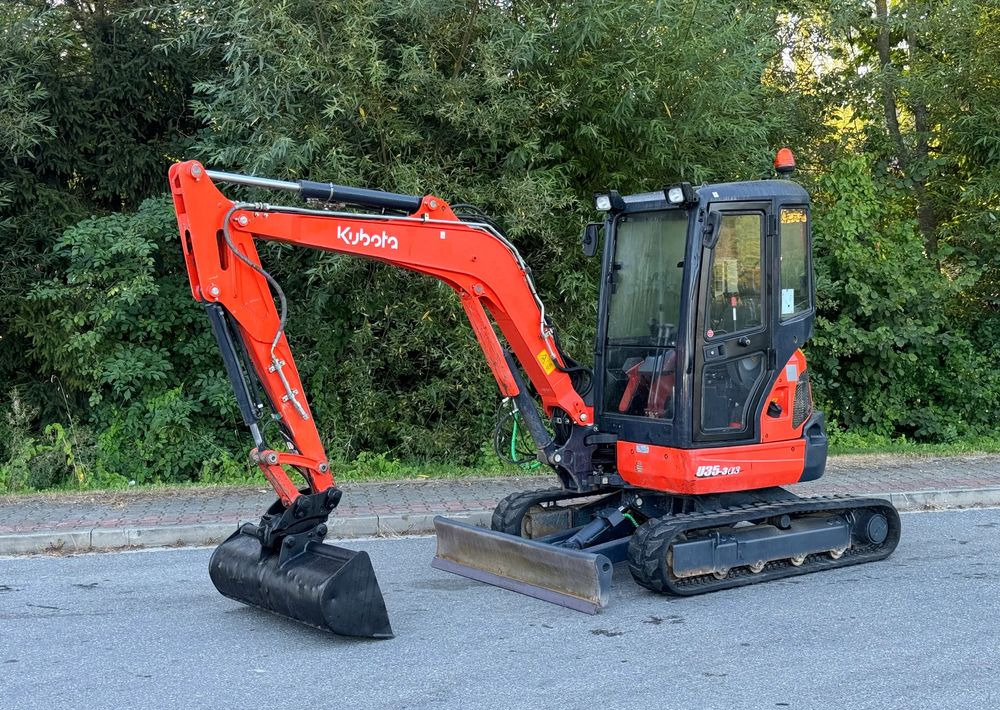 Kubota * Sprowadzona * Minikoparka * Kubota U 35-3&3 * 3.5 Ton * - Minibagger: das Bild 1 Kubota * Sprowadzona * Minikoparka * Kubota U 35-3&3 * 3.5 Ton * - Minibagger: das Bild 1