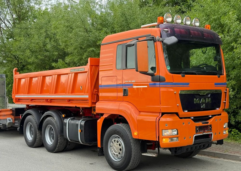 MAN * Kiper * Wywrotka * 26-480 * MAN TGS 6x4 Bordmatic * Zastaw Tandem Niskopodwozie * Stan Perfekcyjny * - Kipper: das Bild 3 MAN * Kiper * Wywrotka * 26-480 * MAN TGS 6x4 Bordmatic * Zastaw Tandem Niskopodwozie * Stan Perfekcyjny * - Kipper: das Bild 3