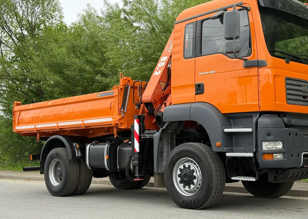 MAN * MAN 18 480 * KIPER WYWROTKA * 4x4 * HDS ATLAS 85* STAN BARDZO DOBRY * Sprowadzony - Kipper: das Bild 5 MAN * MAN 18 480 * KIPER WYWROTKA * 4x4 * HDS ATLAS 85* STAN BARDZO DOBRY * Sprowadzony - Kipper: das Bild 5