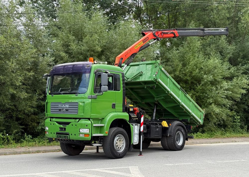 MAN * MAN TGA 18-360 * Kiper Wywrotka * 4x2 * Kran Palfinger PK 9501 Sprowadzony - Kipper: das Bild 1 MAN * MAN TGA 18-360 * Kiper Wywrotka * 4x2 * Kran Palfinger PK 9501 Sprowadzony - Kipper: das Bild 1