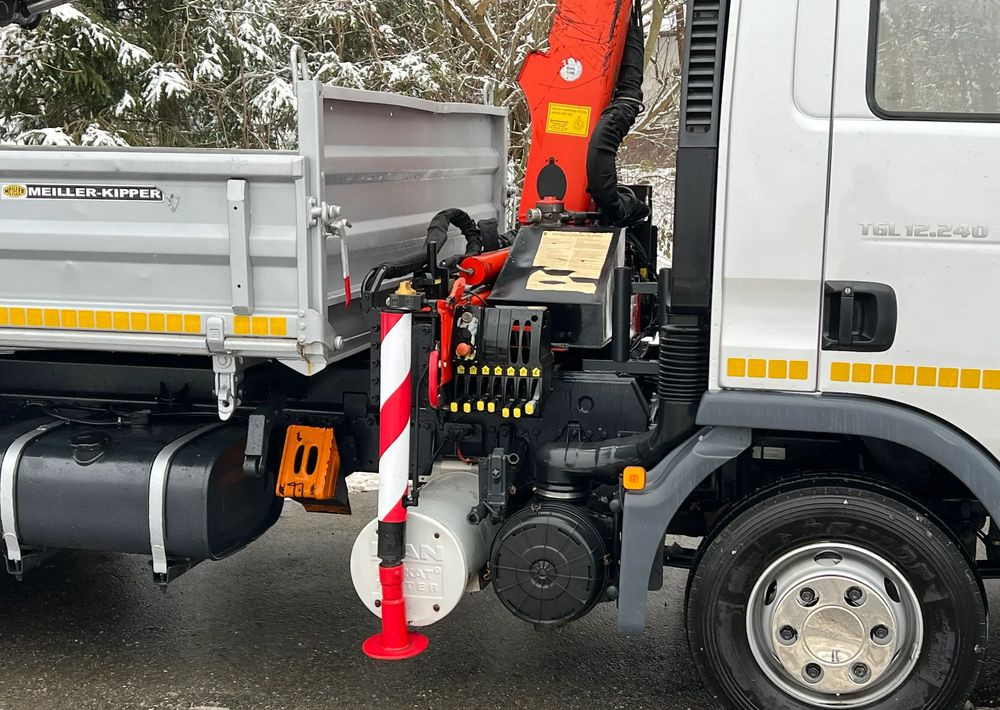MAN MAN TGL 12-240 Kiper Wywrotka 4x2 Kran PALFINGER PK 12500 BARDZO DOBRY STAN – Leasing MAN MAN TGL 12-240 Kiper Wywrotka 4x2 Kran PALFINGER PK 12500 BARDZO DOBRY STAN: das Bild 9