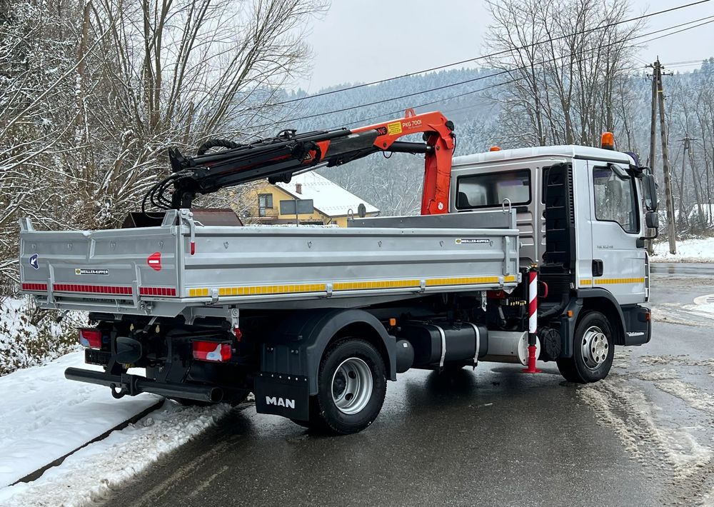 MAN MAN TGL 12-240 Kiper Wywrotka 4x2 Kran PALFINGER PK 12500 BARDZO DOBRY STAN – Leasing MAN MAN TGL 12-240 Kiper Wywrotka 4x2 Kran PALFINGER PK 12500 BARDZO DOBRY STAN: das Bild 11