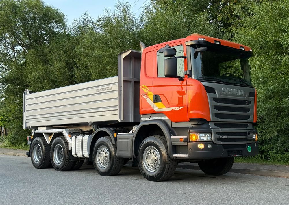 Scania * Kiper * Wywrotka * Scania R490 * 8X4 * Bordmatic * Jak Nowy * Stan Perfekcyjny * Sprowadzony - Kipper: das Bild 2 Scania * Kiper * Wywrotka * Scania R490 * 8X4 * Bordmatic * Jak Nowy * Stan Perfekcyjny * Sprowadzony - Kipper: das Bild 2