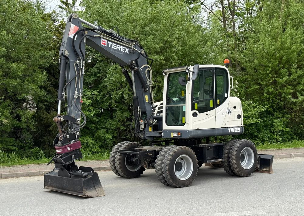 Terex * Koparka Kołowa TEREX TW 85 * Sprowadzona * Rototilt * - Mobilbagger: das Bild 1 Terex * Koparka Kołowa TEREX TW 85 * Sprowadzona * Rototilt * - Mobilbagger: das Bild 1