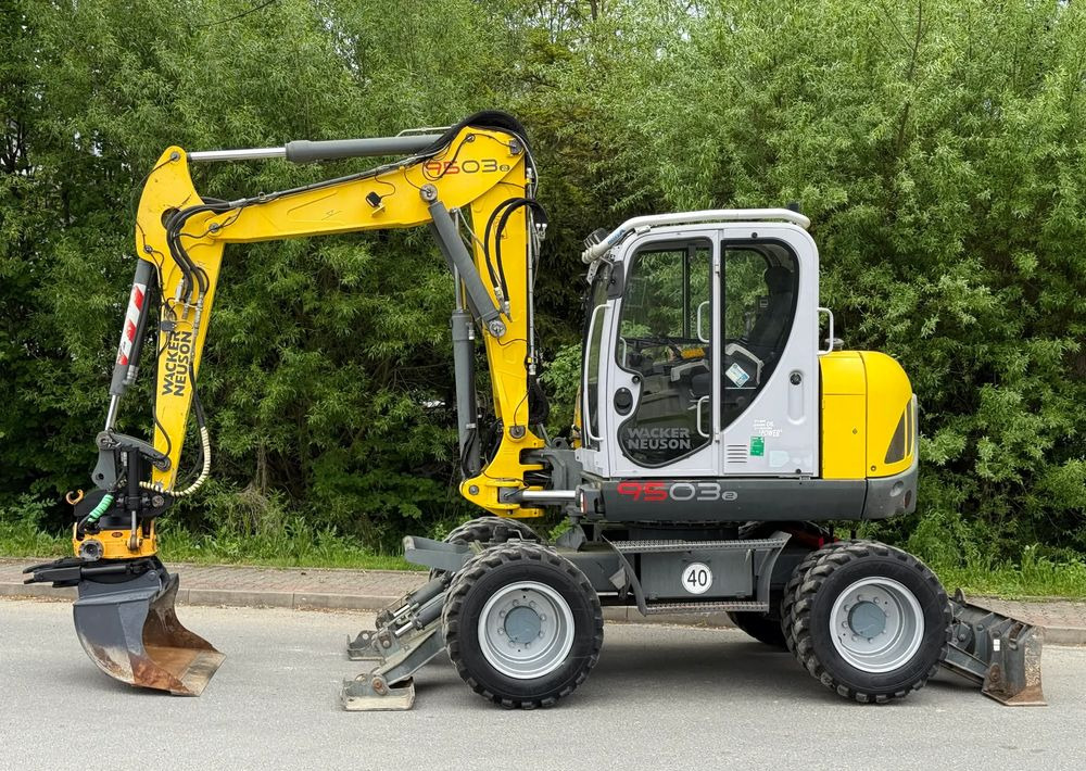 Wacker Neuson * Koparka Kołowa * Wacker Neuson 9503 * Rototilt * Bardzo Dobry Stan * - Mobilbagger: das Bild 4 Wacker Neuson * Koparka Kołowa * Wacker Neuson 9503 * Rototilt * Bardzo Dobry Stan * - Mobilbagger: das Bild 4