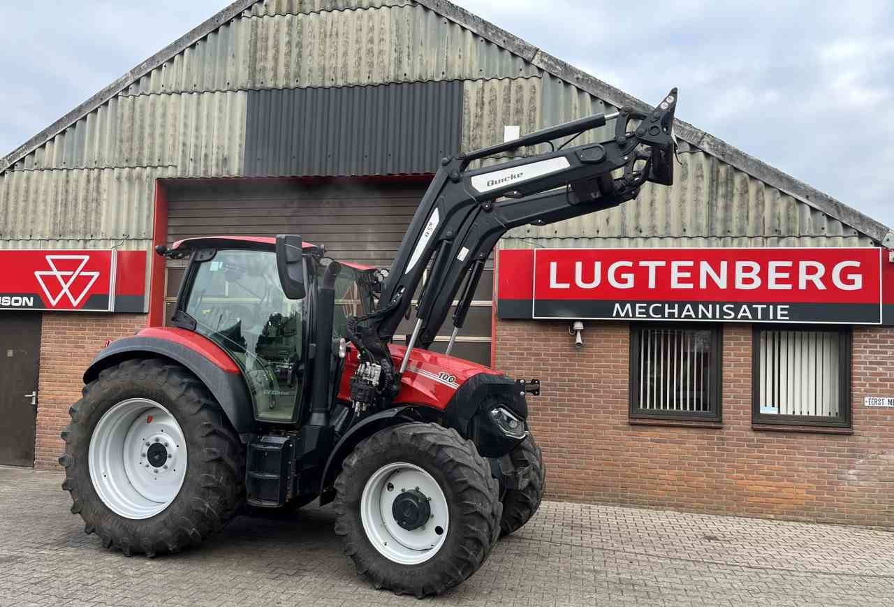 Case Vestrum 100, Quicke voorlader, tractoren *verkocht/sold* - Traktor: das Bild 1 Case Vestrum 100, Quicke voorlader, tractoren *verkocht/sold* - Traktor: das Bild 1