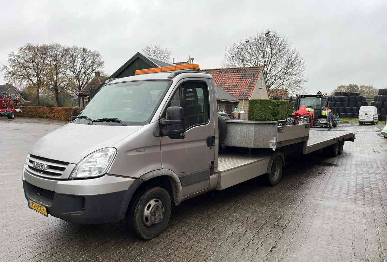 Iveco IVECO 40C18/T EURO 4 BE Combinatie. - Minisattelzug, Tieflader Auflieger: das Bild 4 Iveco IVECO 40C18/T EURO 4 BE Combinatie. - Minisattelzug, Tieflader Auflieger: das Bild 4