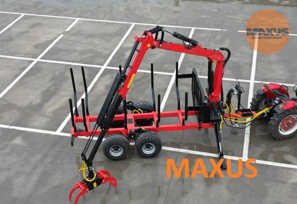 Maxus MAXUS 1400 Erdészeti Pótkocsi + Daru 780 - Rückewagen: das Bild 3 Maxus MAXUS 1400 Erdészeti Pótkocsi + Daru 780 - Rückewagen: das Bild 3