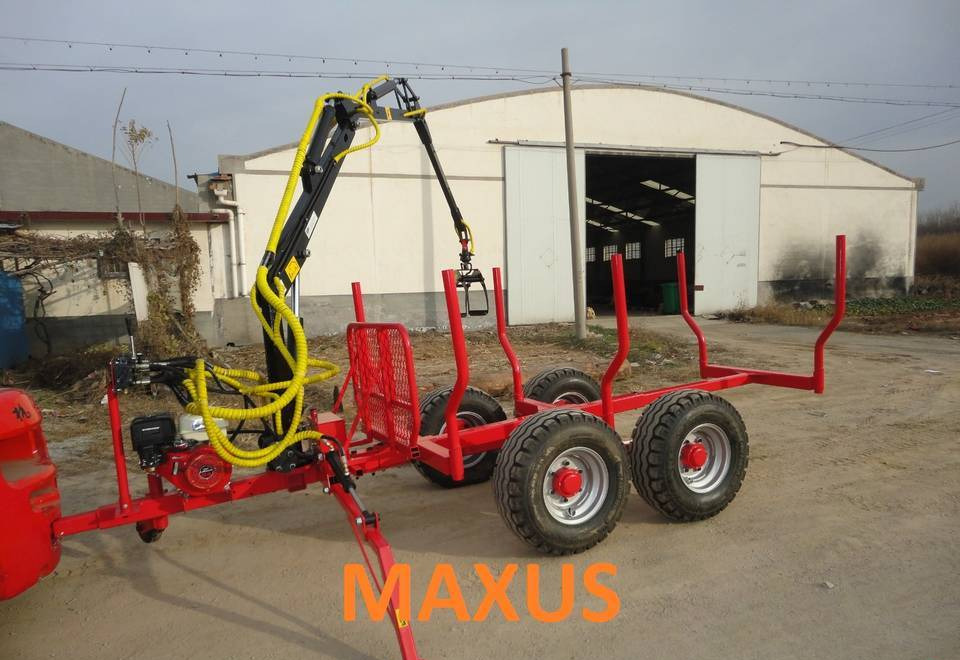 NEW MAXUS 3T Forest Trailer 3.8m Crane Warranty | НОВА лісова прицепа 3Т Кран 3,8м MAXUS Гарантія - Rückewagen: das Bild 3 NEW MAXUS 3T Forest Trailer 3.8m Crane Warranty | НОВА лісова прицепа 3Т Кран 3,8м MAXUS Гарантія - Rückewagen: das Bild 3