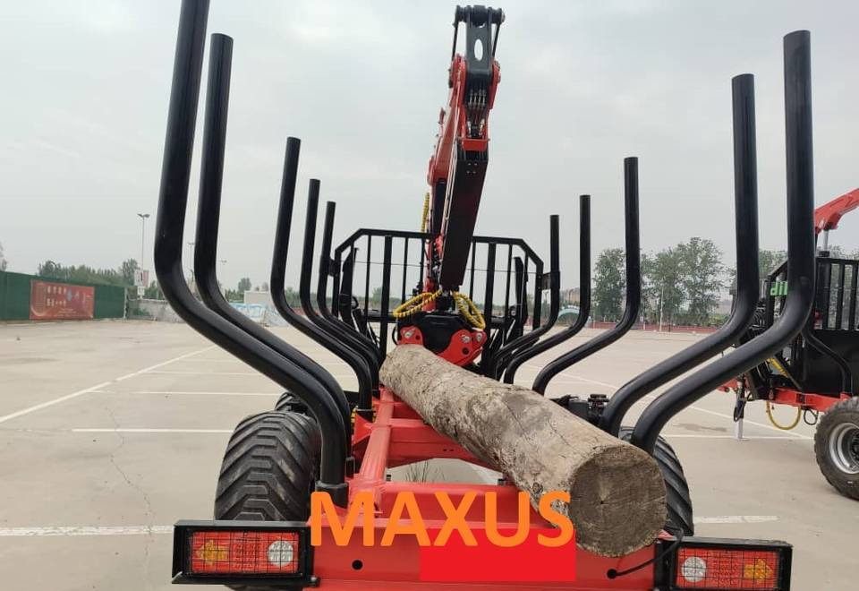 NEW MAXUS 6 TON Trailer + Crane 4.2 m Warranty | НОВА прицепа 6 ТОН + Кран 4,2 м MAXUS Гарантія - Rückewagen: das Bild 1 NEW MAXUS 6 TON Trailer + Crane 4.2 m Warranty | НОВА прицепа 6 ТОН + Кран 4,2 м MAXUS Гарантія - Rückewagen: das Bild 1