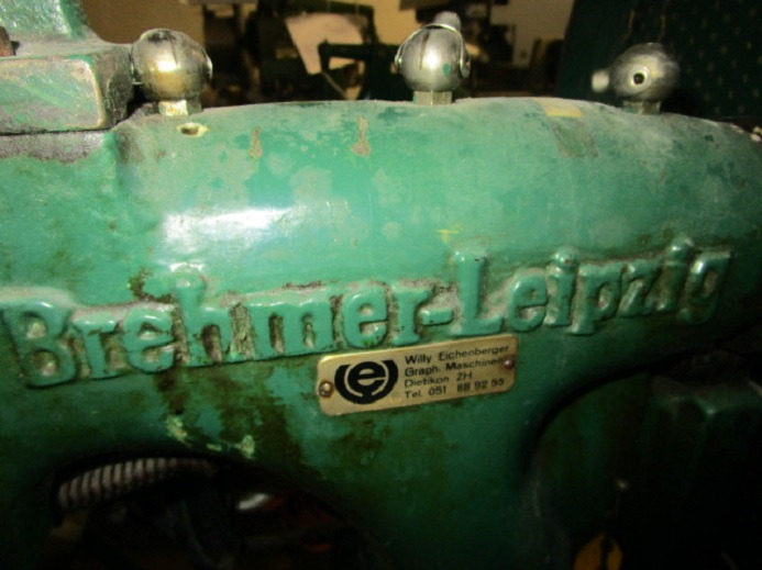 BREHMER LEIPZIG - Druckmaschine: das Bild 4 BREHMER LEIPZIG - Druckmaschine: das Bild 4