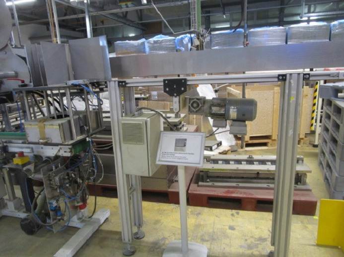 DECKEL ETIKETTIER ANLAGE (Zweckform mit Schleuter Etiketenspender) - Verpackungsmaschine: das Bild 5 DECKEL ETIKETTIER ANLAGE (Zweckform mit Schleuter Etiketenspender) - Verpackungsmaschine: das Bild 5