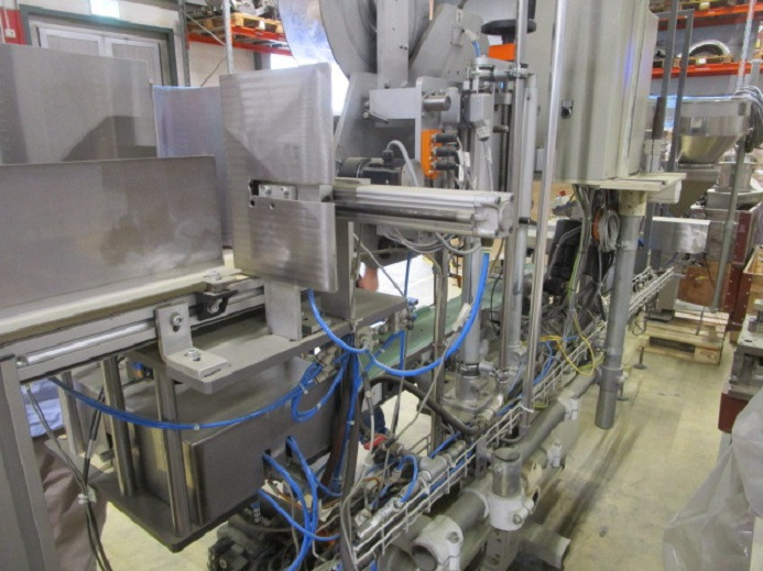 DECKEL ETIKETTIER ANLAGE (Zweckform mit Schleuter Etiketenspender) - Verpackungsmaschine: das Bild 3 DECKEL ETIKETTIER ANLAGE (Zweckform mit Schleuter Etiketenspender) - Verpackungsmaschine: das Bild 3