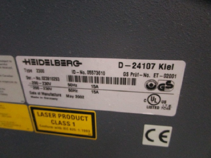 HB TOPSETTER - Druckmaschine: das Bild 5 HB TOPSETTER - Druckmaschine: das Bild 5