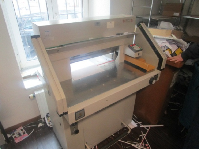 STAPELSCHNEIDER EBA 551 LT - Papierschneidemaschine: das Bild 3 STAPELSCHNEIDER EBA 551 LT - Papierschneidemaschine: das Bild 3