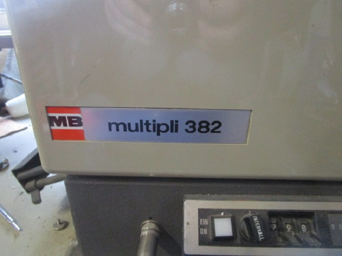 TISCH-FALZMASCHINE MB MULTIPLI 382 PBA - Falzmaschine: das Bild 5 TISCH-FALZMASCHINE MB MULTIPLI 382 PBA - Falzmaschine: das Bild 5