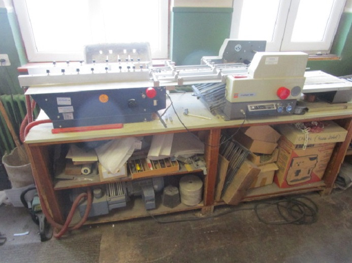 TISCH-FALZMASCHINE MB MULTIPLI 382 PBA - Falzmaschine: das Bild 1 TISCH-FALZMASCHINE MB MULTIPLI 382 PBA - Falzmaschine: das Bild 1