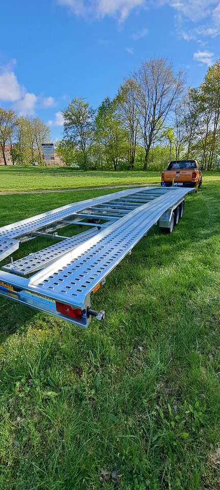 LAWETA Z NAJAZDAMI NA 2 AUTA 8,5x2M DMC 3500, 3 OSIE / CAR TRANSPORTER WITH RAMPS FOR 2 CARS 8.5x2M DMC 3500, 3 AXLES - Autotransporter Anhänger: das Bild 4 LAWETA Z NAJAZDAMI NA 2 AUTA 8,5x2M DMC 3500, 3 OSIE / CAR TRANSPORTER WITH RAMPS FOR 2 CARS 8.5x2M DMC 3500, 3 AXLES - Autotransporter Anhänger: das Bild 4